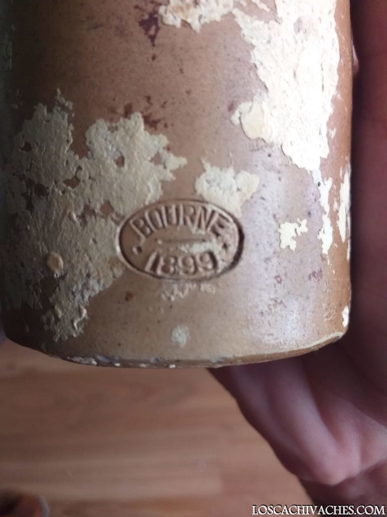 Botella antigua Schweppes 1890 rescatada bajo del mar 4